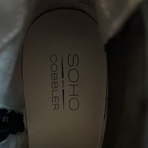 Black real leather ankle boots - Picture 4 of 6